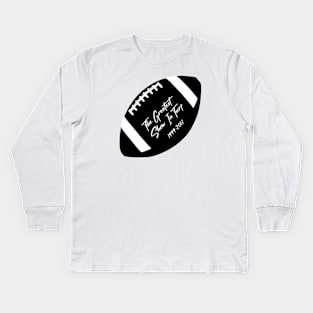 the greatest show on turf Kids Long Sleeve T-Shirt